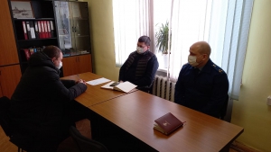 Руководитель Следственного управления провел выездной личный прием граждан в городе Мезень
