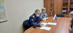 Руководитель следственного отдела по Исакогорскому округу города Архангельска принял участие в совместном приеме граждан