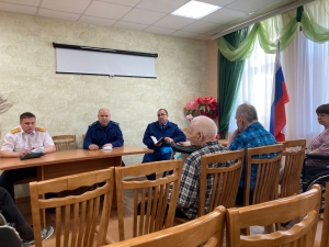 Руководитель следственного отдела провел совместный прием  граждан с прокурором города Северодвинска в доме престарелых и инвалидов